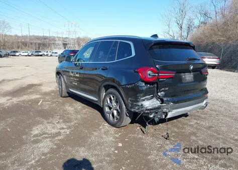 2024 BMW X3 from USA, damaged, VIN 5UX53DP03R9X02816